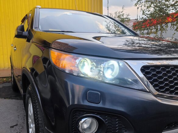 2009 Kia Sorento II, чёрный, 1500000 рублей - вид 11