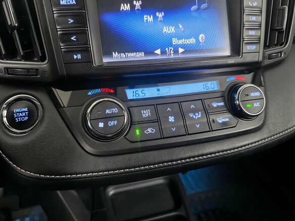 2019 Toyota RAV4 IV (XA40) Рестайлинг, чёрный - вид 17