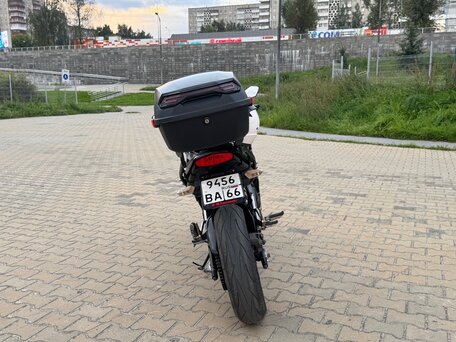2011 Kawasaki ER-4F (Ninja 400R), чёрный, 380000 рублей, вид 5
