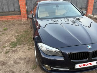 2011 BMW 5 серии 528i VI (F10/F11/F07), синий, 1200000 рублей, вид 1