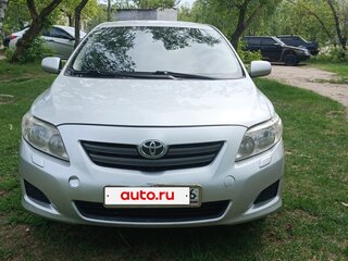 2007 Toyota Corolla AMT X (E140, E150), серебристый, 585000 рублей, вид 1