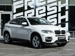 2013 BMW X6 35i I (E71) Рестайлинг, белый, 1614500 рублей, вид 1