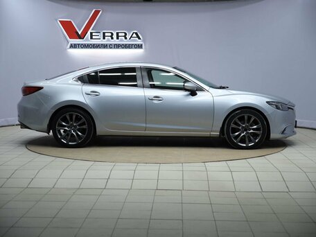 2016 Mazda 6 III (GJ) Рестайлинг, серебристый, 1470000 рублей, вид 4