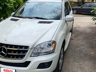 2010 Mercedes-Benz M-Класс 350 II (W164) Рестайлинг, белый, 1350000 рублей, вид 1