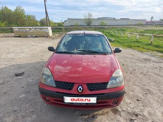 2005 Renault Symbol I Рестайлинг, красный, 180000 рублей, вид 2
