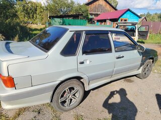 2003 Lada (ВАЗ) 2115, серебристый, 70000 рублей, вид 2