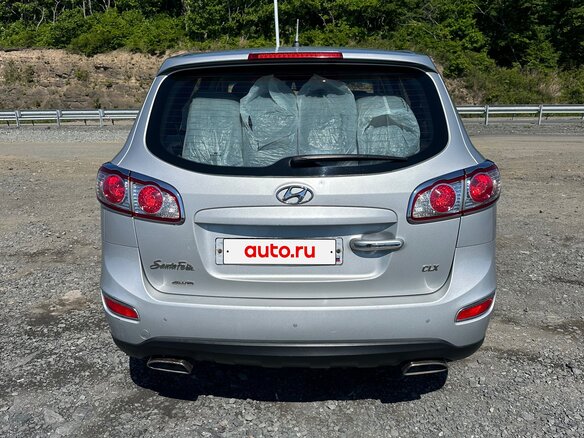 2011 Hyundai Santa Fe II Рестайлинг, серый, 1100000 рублей - вид 5