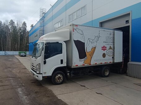 2023 Isuzu Elf (N-series), белый, 3500000 рублей, вид 4