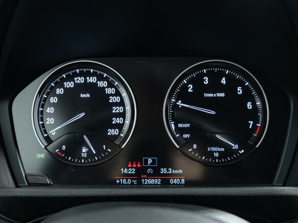 2021 BMW X1 18i sDrive II (F48) Рестайлинг, синий, 2490000 рублей - вид 13