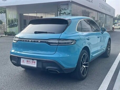 2022 Porsche Macan I Рестайлинг 2, синий, 5361000 рублей, вид 4