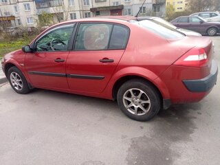 2005 Renault Megane II, красный, 450000 рублей, вид 2
