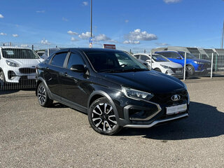 2024 Lada (ВАЗ) Vesta Cross I Рестайлинг (NG), чёрный, 1356800 рублей, вид 1