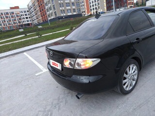 2007 Mazda 6 I (GG) Рестайлинг, чёрный, 400000 рублей, вид 4