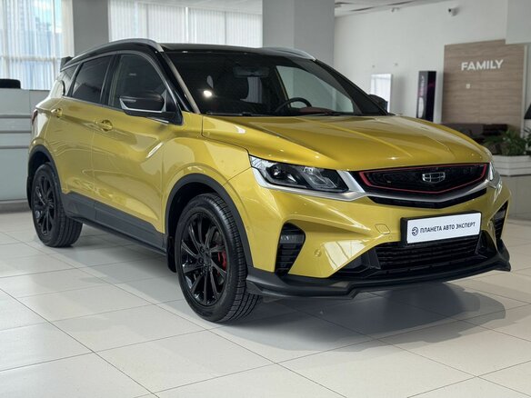 2022 Geely Coolray I, жёлтый, 1790000 рублей - вид 2
