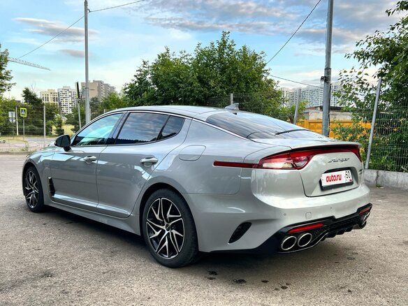 2021 Kia Stinger I Рестайлинг, серый, 3250000 рублей - вид 7