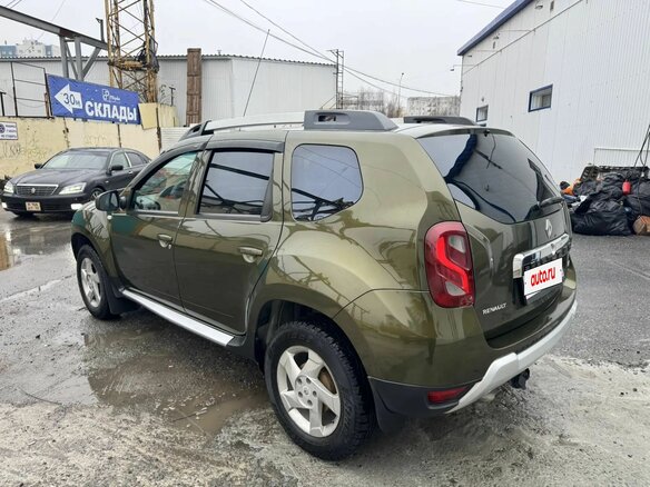 2017 Renault Duster I Рестайлинг, зелёный, 850000 рублей - вид 9