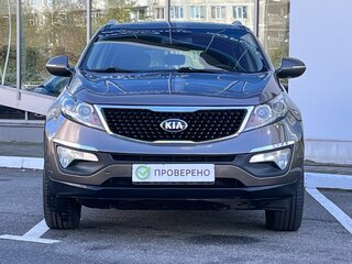 2014 Kia Sportage III Рестайлинг, коричневый, 1490000 рублей, вид 2