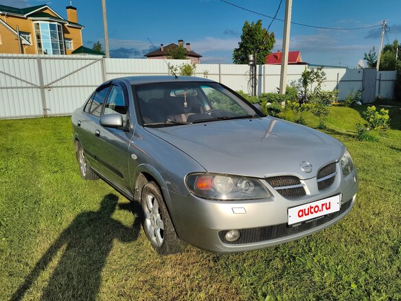 2006 Nissan Almera II (N16) Рестайлинг, серый - вид 3