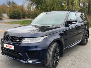 2021 Land Rover Range Rover Sport II Рестайлинг, синий, 5350000 рублей, вид 2