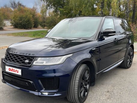 2021 Land Rover Range Rover Sport II Рестайлинг, синий, 5350000 рублей, вид 2