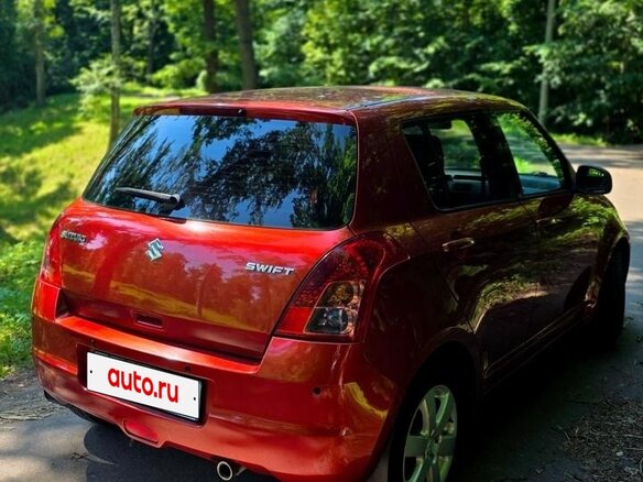 2010 Suzuki Swift III, оранжевый, 720000 рублей - вид 7