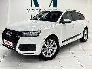 2018 Audi Q7 II (4M), белый, 4680000 рублей, вид 1