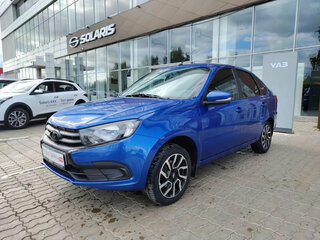 2022 Lada (ВАЗ) Granta I Рестайлинг, синий, 680000 рублей, вид 3