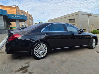 2018 Mercedes-Benz S-Класс 560 Long VI (W222, C217) Рестайлинг, чёрный, 5500000 рублей, вид 4