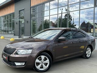 2015 Skoda Octavia III (A7), коричневый, 1199000 рублей, вид 2