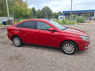 2017 Lada (ВАЗ) Vesta I, красный, 720000 рублей, вид 3