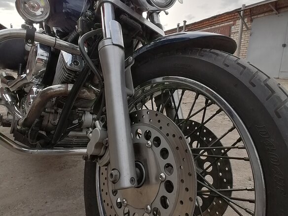 2008 Yamaha XVS1100, синий, 565000 рублей - вид 23