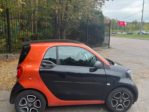 2018 Smart Fortwo III, чёрный, 1660000 рублей - вид 6
