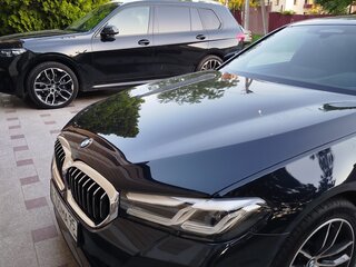 2023 BMW 5 серии 523d VII (G30/G31/G38) Рестайлинг, синий, 4850000 рублей, вид 2