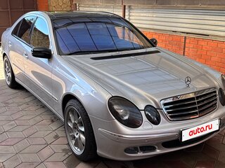 2003 Mercedes-Benz E-Класс 240 III (W211, S211), серебристый, 1500000 рублей, вид 5