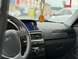 2017 Lada (ВАЗ) Priora I Рестайлинг, синий, 570000 рублей, вид 4