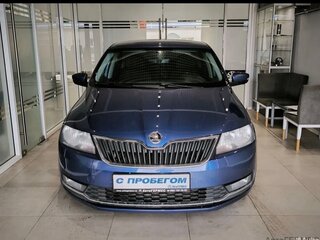 2018 Skoda Rapid I Рестайлинг, синий, 1050000 рублей, вид 3