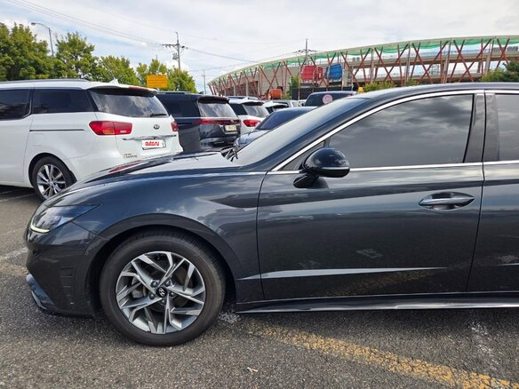 2022 Hyundai Sonata VIII (DN8), серый, 2100000 рублей - вид 12