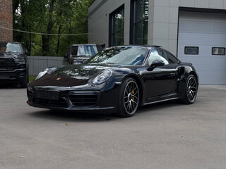 2018 Porsche 911 Turbo S VII (991) Рестайлинг, чёрный, 13300000 рублей, вид 3