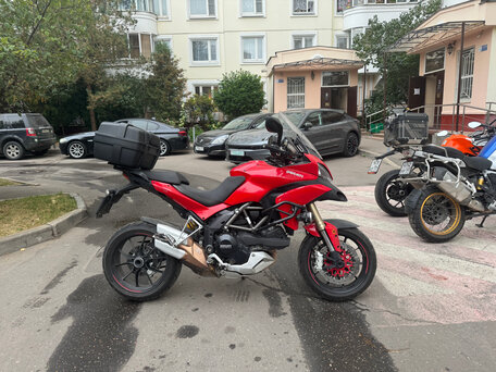 2011 Ducati Multistrada 1200, красный, 530000 рублей, вид 4