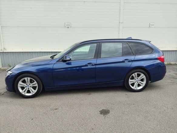 2019 BMW 3 серии 318d VI (F3x) Рестайлинг, синий, 1600000 рублей - вид 7