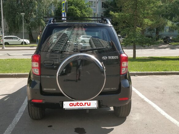 2006 Daihatsu Terios II, чёрный - вид 3