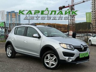 2018 Renault Sandero Stepway II, серебристый, 889000 рублей, вид 1
