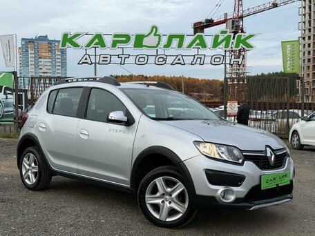2018 Renault Sandero Stepway II, серебристый, 879000 рублей, вид 1