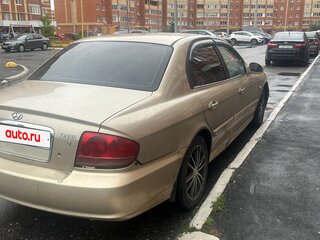 2005 Hyundai Sonata IV (EF) Рестайлинг, бежевый, 175000 рублей, вид 3