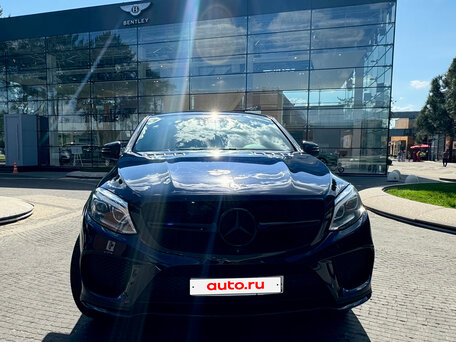2016 Mercedes-Benz GLE Coupe AMG 43 AMG I (C292), синий, 4290000 рублей, вид 2