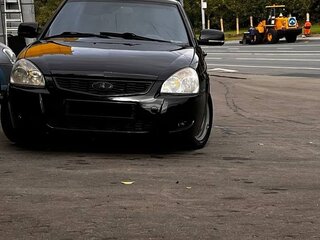 2009 Lada (ВАЗ) Priora I, чёрный, 250000 рублей, вид 2