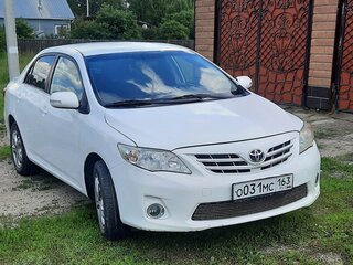 2011 Toyota Corolla X (E140, E150) Рестайлинг, белый, 1070000 рублей, вид 1