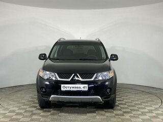 2008 Mitsubishi Outlander II, чёрный, 1159000 рублей, вид 2