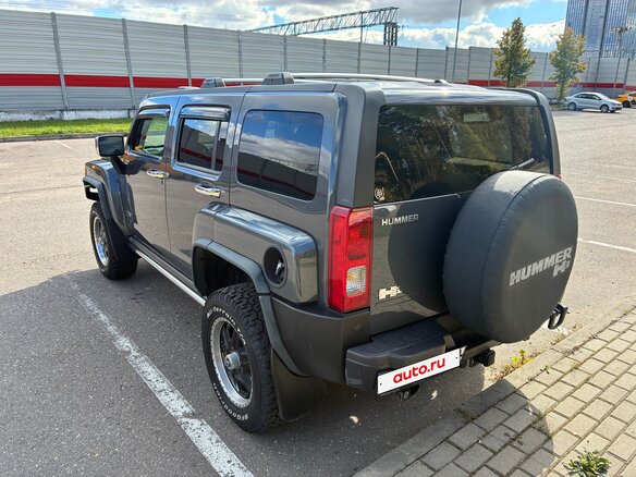 2008 Hummer H3, серый, 2400000 рублей - вид 6