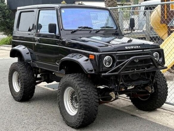1993 Suzuki Jimny II, чёрный, 1000000 рублей